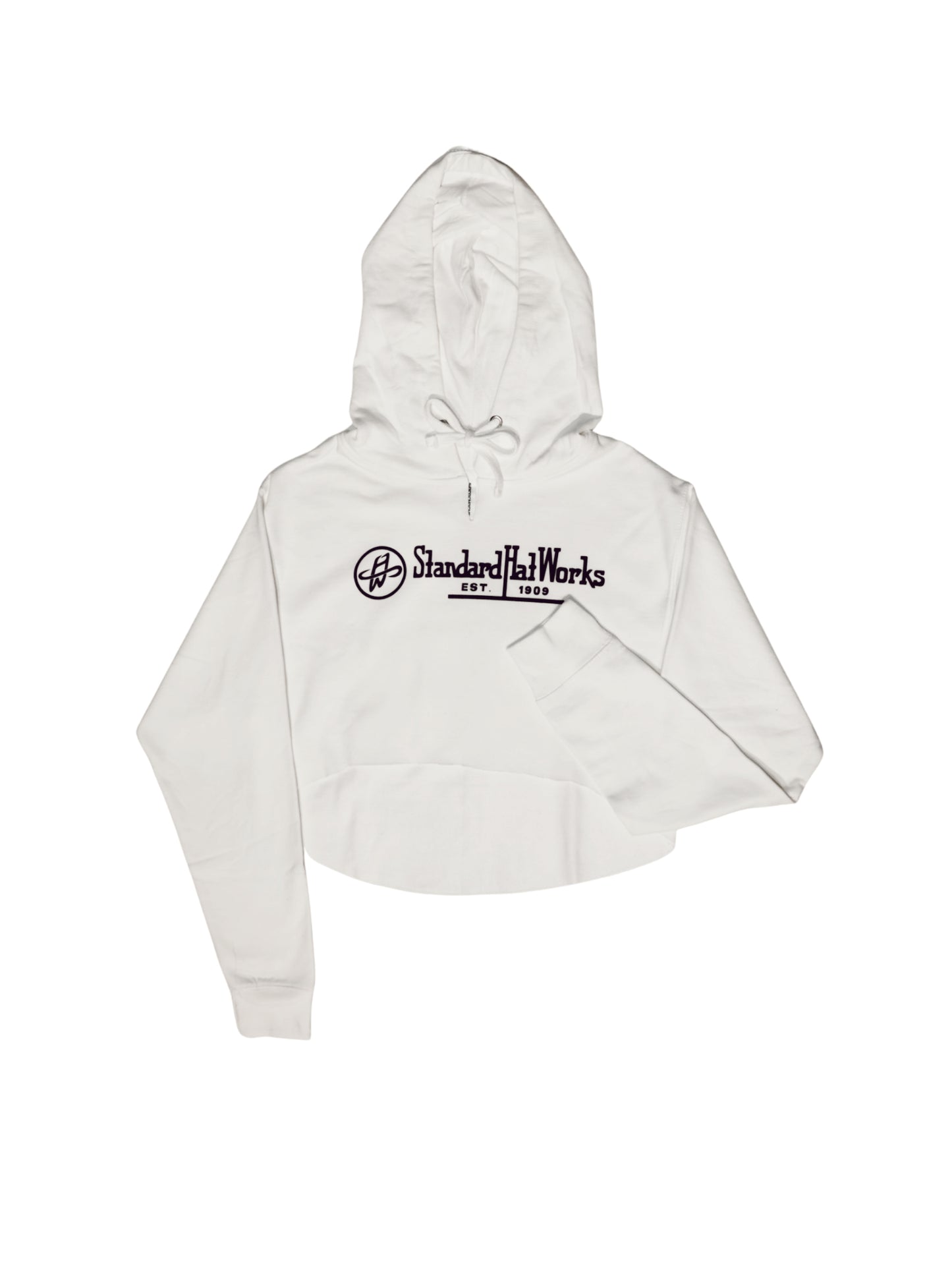 SHW LOGO HOODIE CROPPED