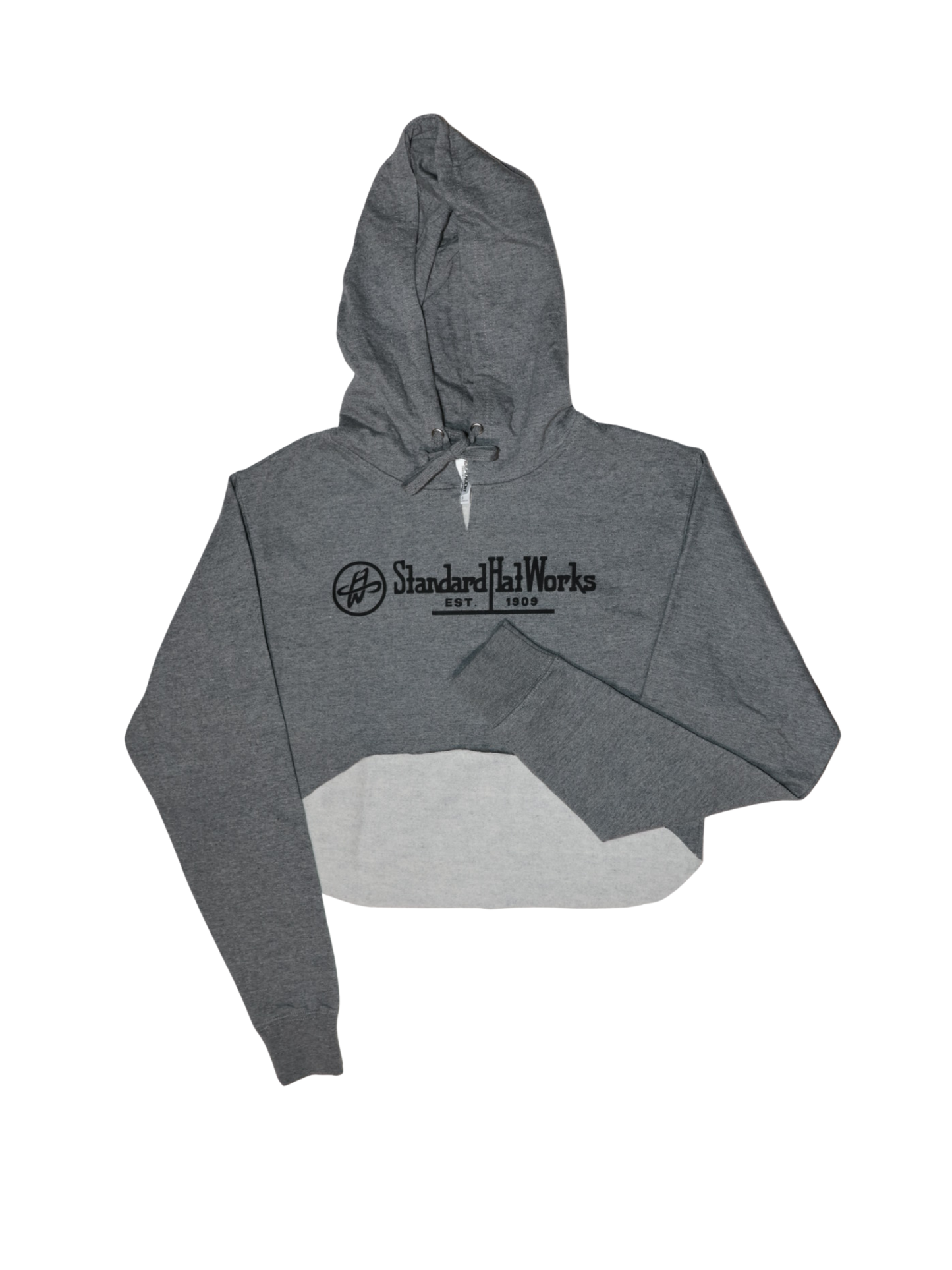 SHW LOGO HOODIE CROPPED