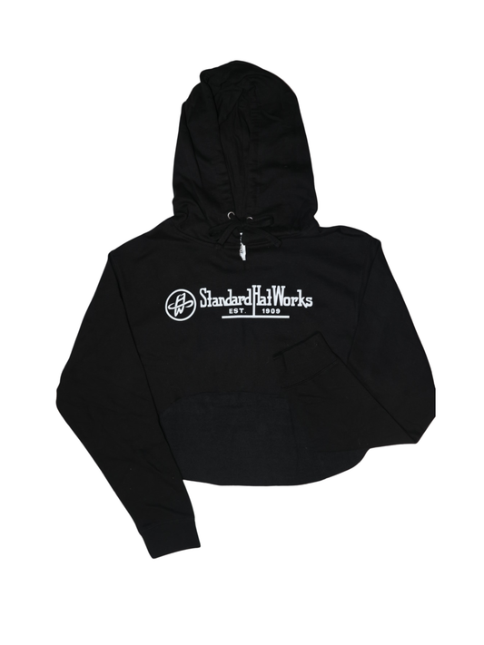 SHW LOGO HOODIE CROPPED
