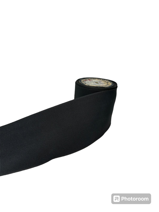 LT Charcoal Grosgrain Ribbon