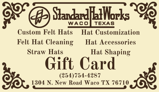 Standard Hat Works Gift Card