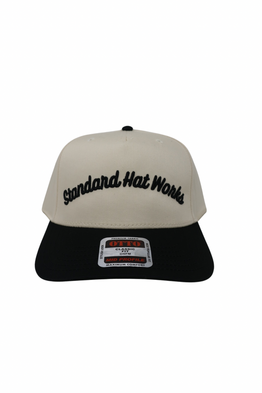 CURSIVE PUFF LOGO CAP