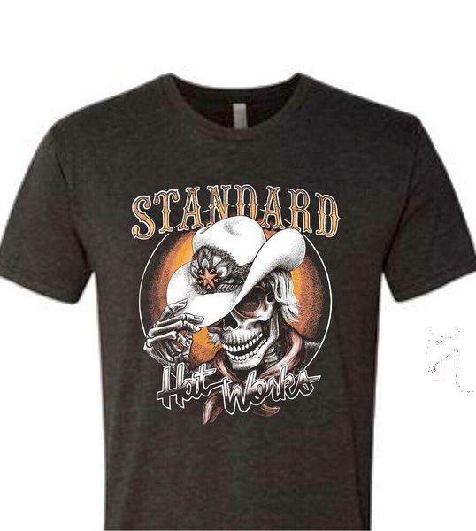 SHW HONKY TONK SKULL T SHIRT